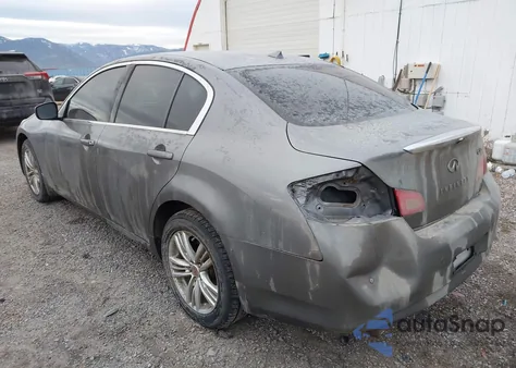 2011 Infiniti G37X из США, поврежденный, VIN JN1CV6AR3BM406092